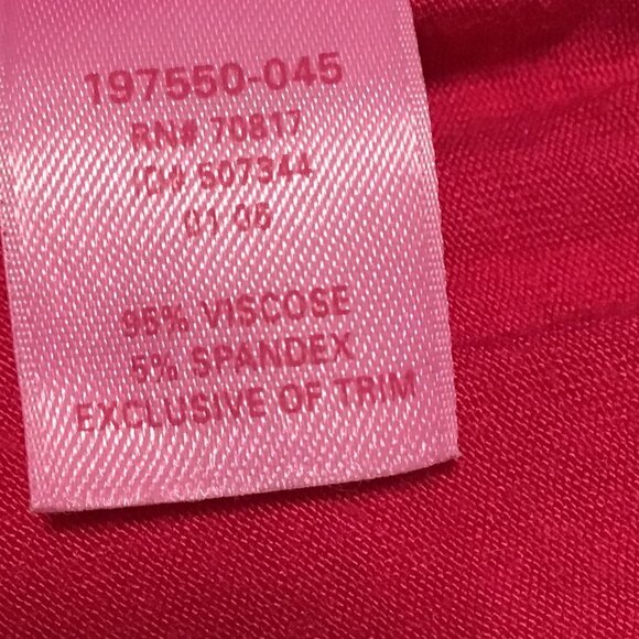 Pink by Victoria's Secret Deep V Tie Shoulder Sundress Size L - Picture 9 of 12